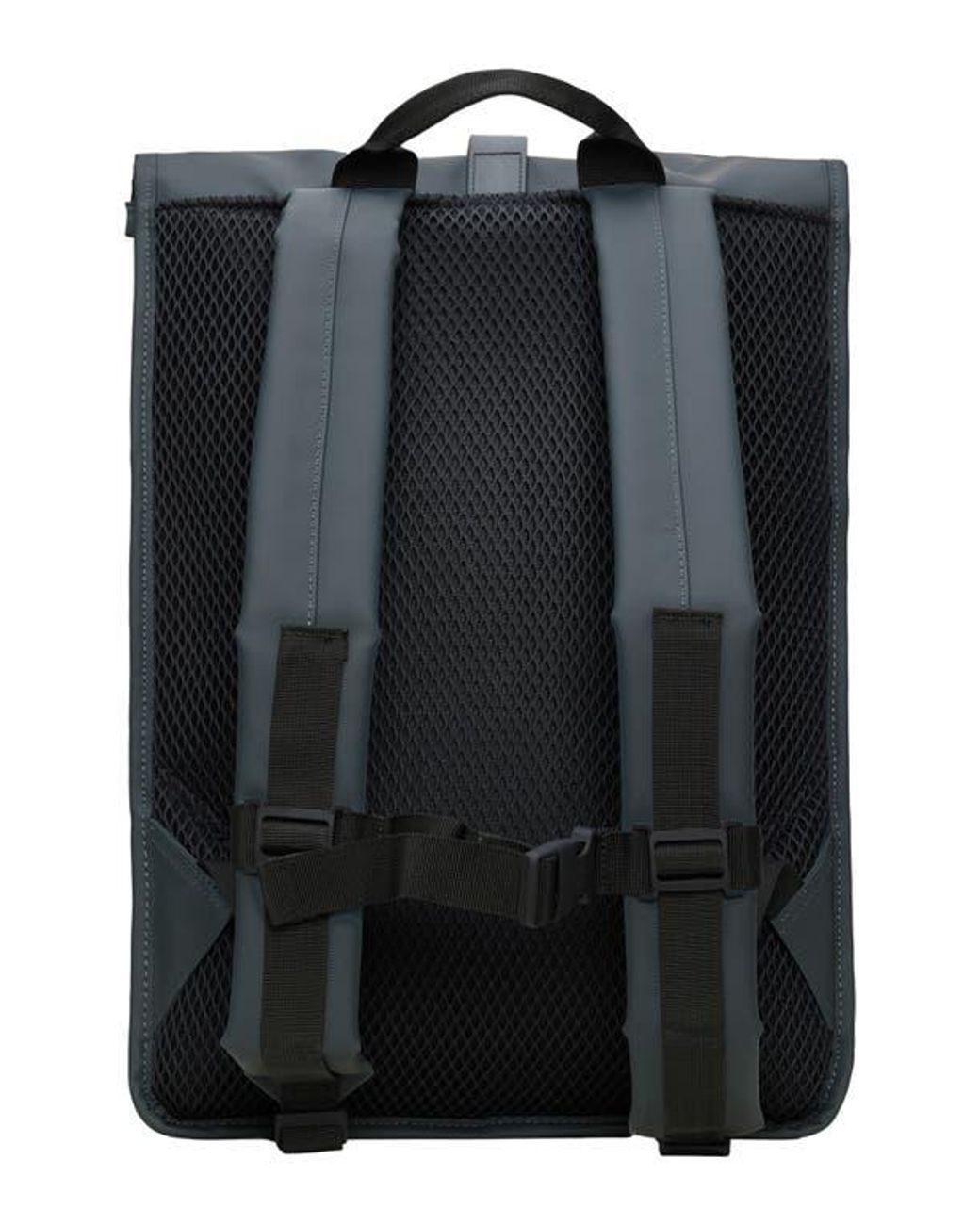 Rains Rolltop Waterproof Rucksack in Black | Lyst