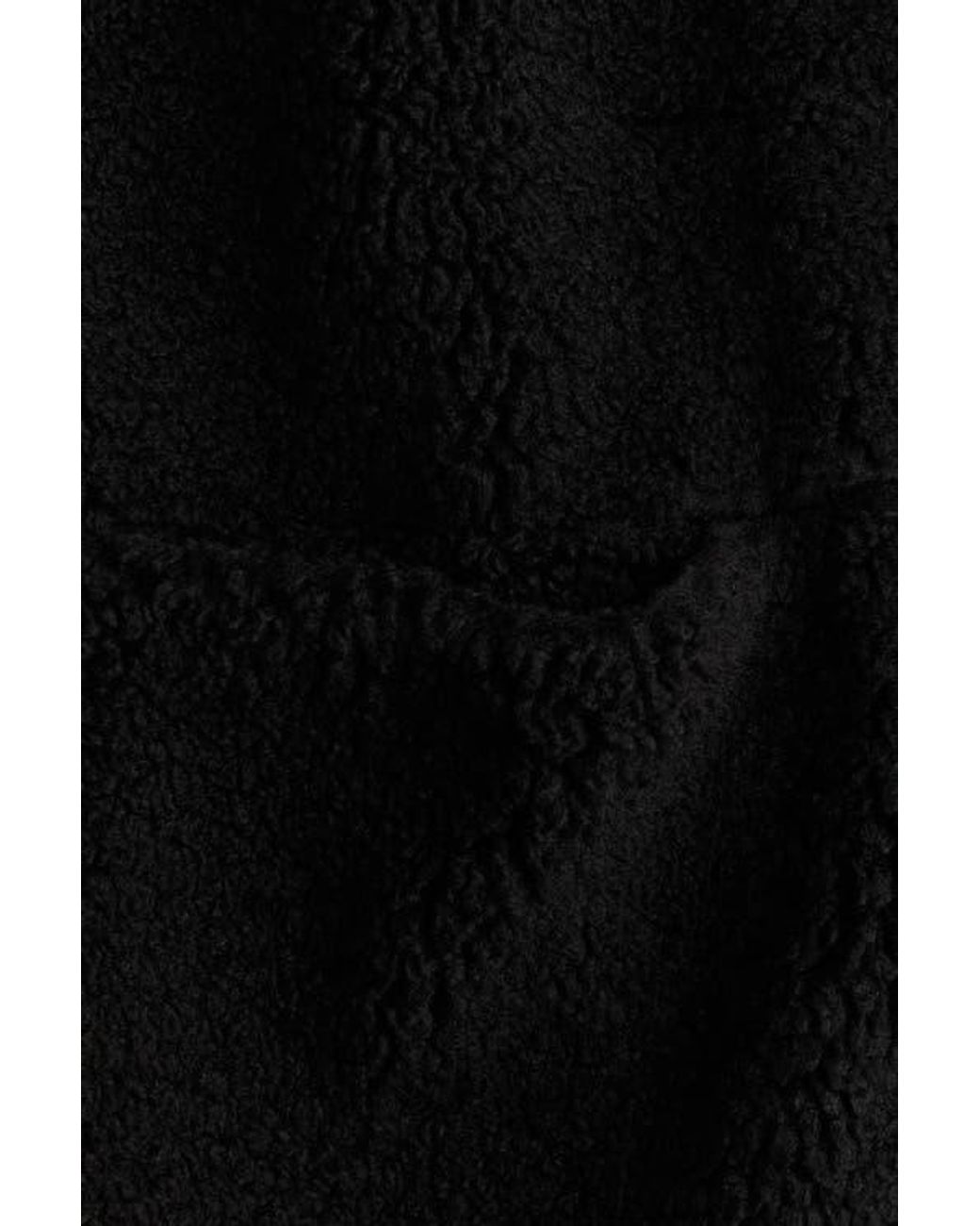 H&M Black Teddy Jacket
