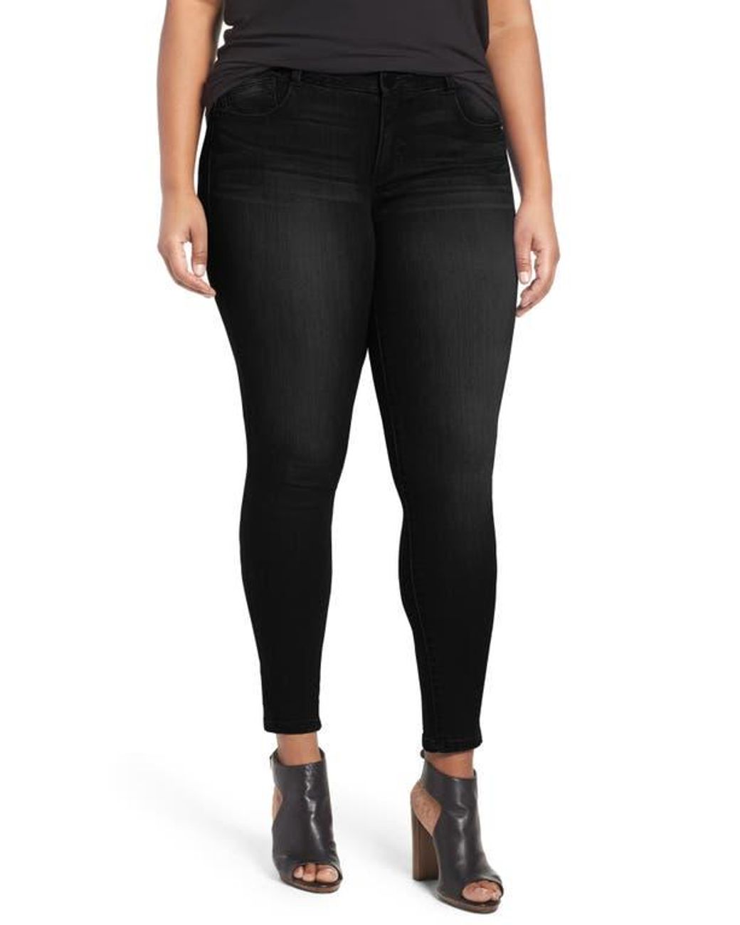 Wit & Wisdom Black 'ab'solution Stretch Skinny Jeans