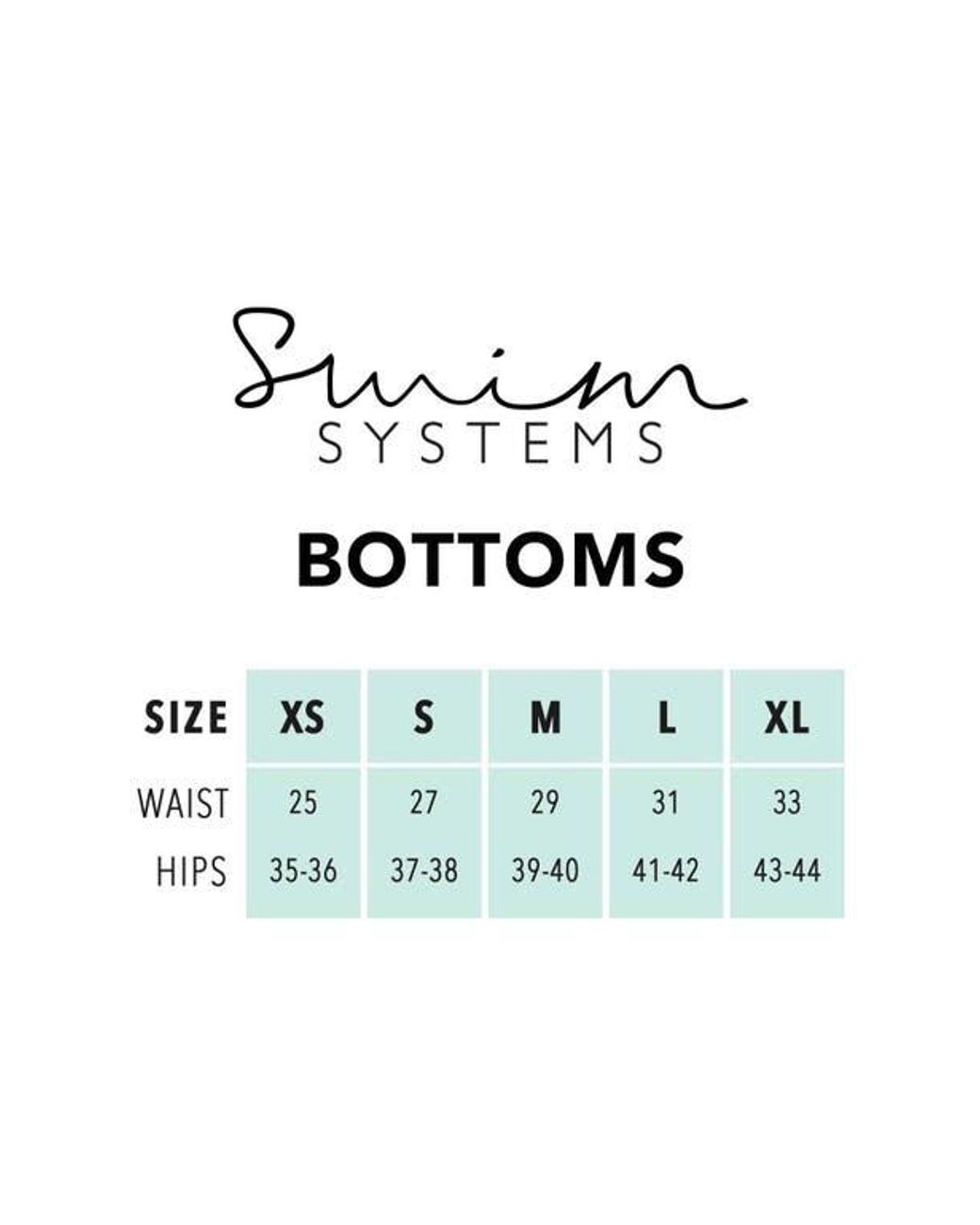 Swim Systems Blue Kali Tie Side Bikini Swim Bottoms