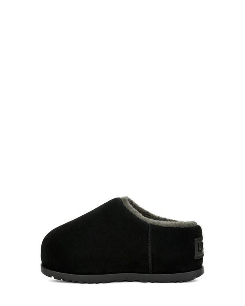 UGG Pumped Slide Slipper in Black | Lyst