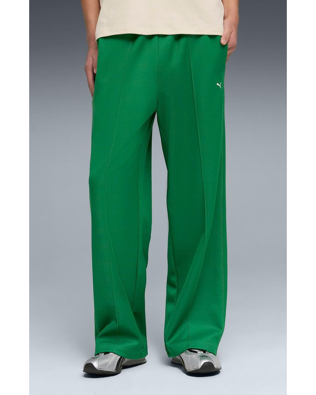 PUMA Green T7 Track Pants for men