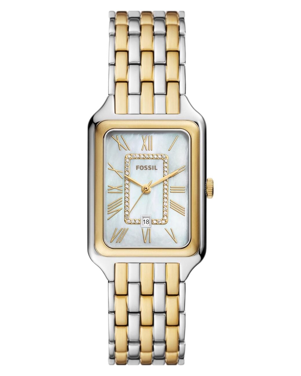 Fossil Metallic Raquel Bracelet Watch, 26Mm X 32Mm