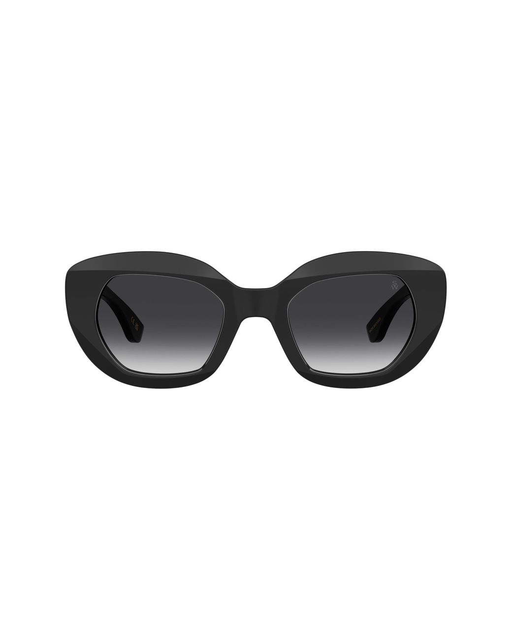 Stuart Weitzman Black 51Mm Gradient Butterfly Sunglasses