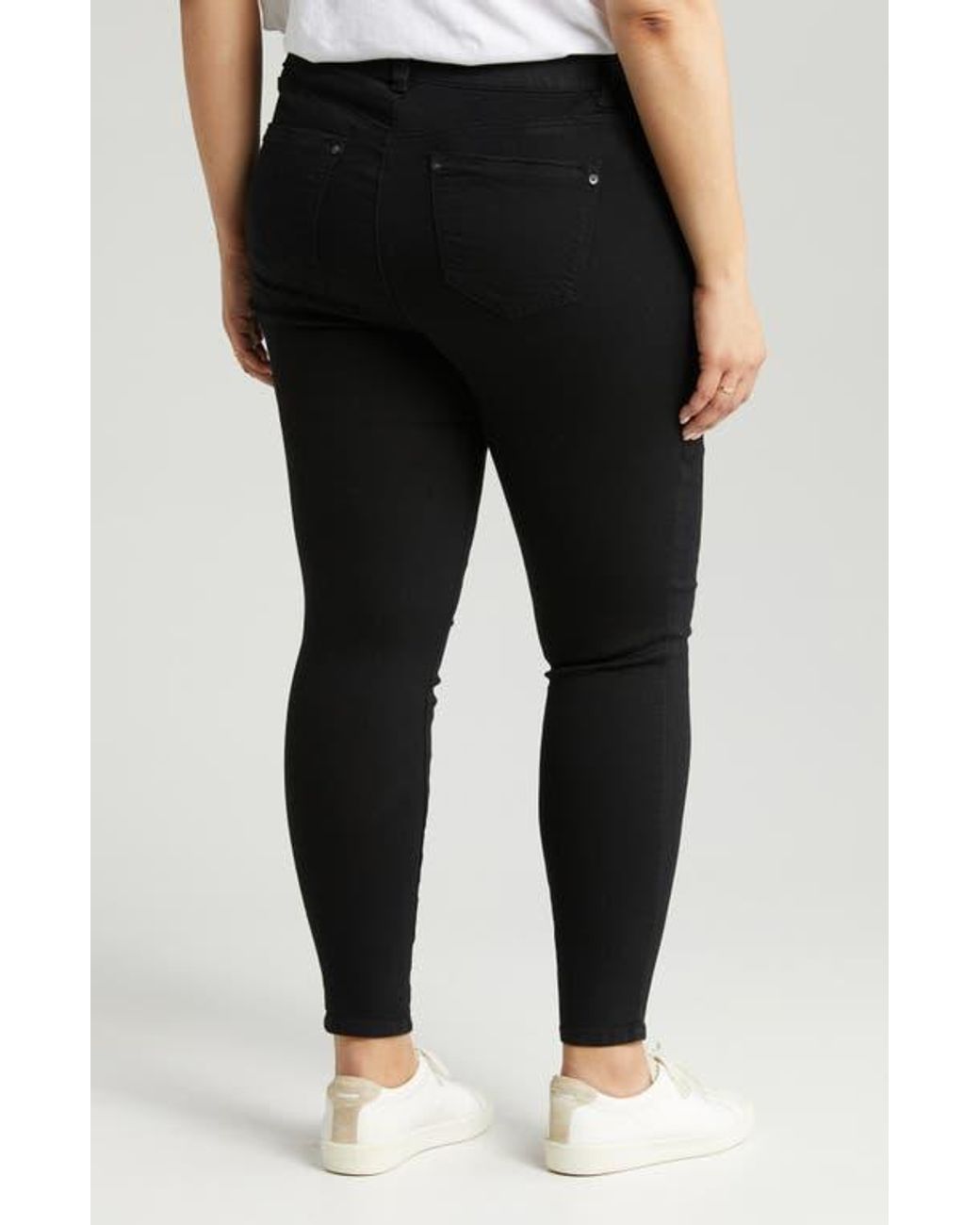 Wit & Wisdom Black 'ab'solution Stretch Skinny Jeans