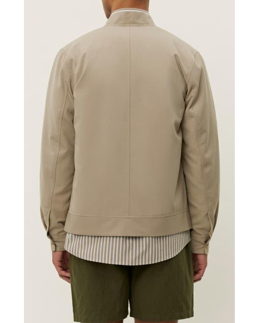 Les Deux Natural Como Solid Bomber Jacket 2.0 for men
