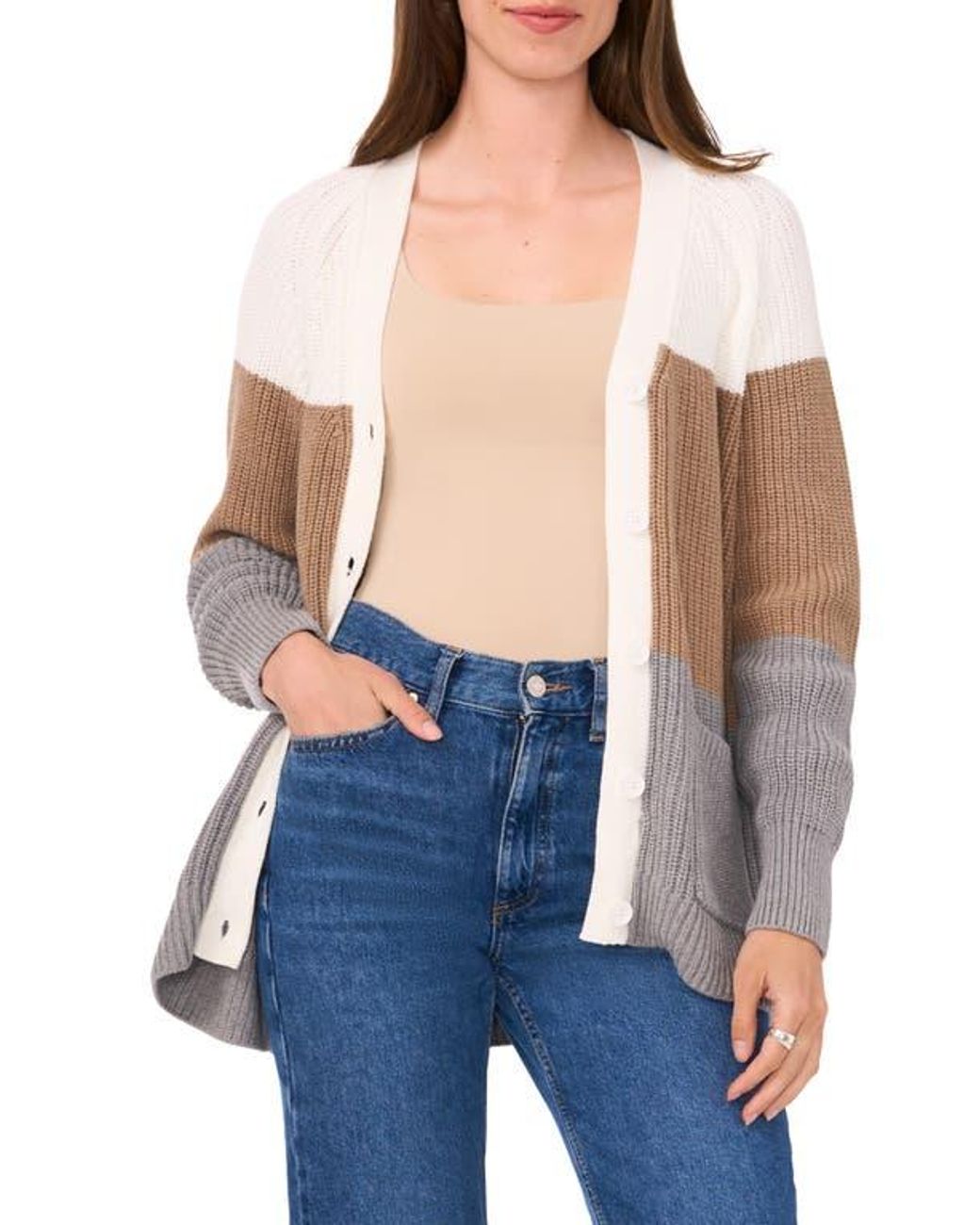 Color block cardigan nordstrom store