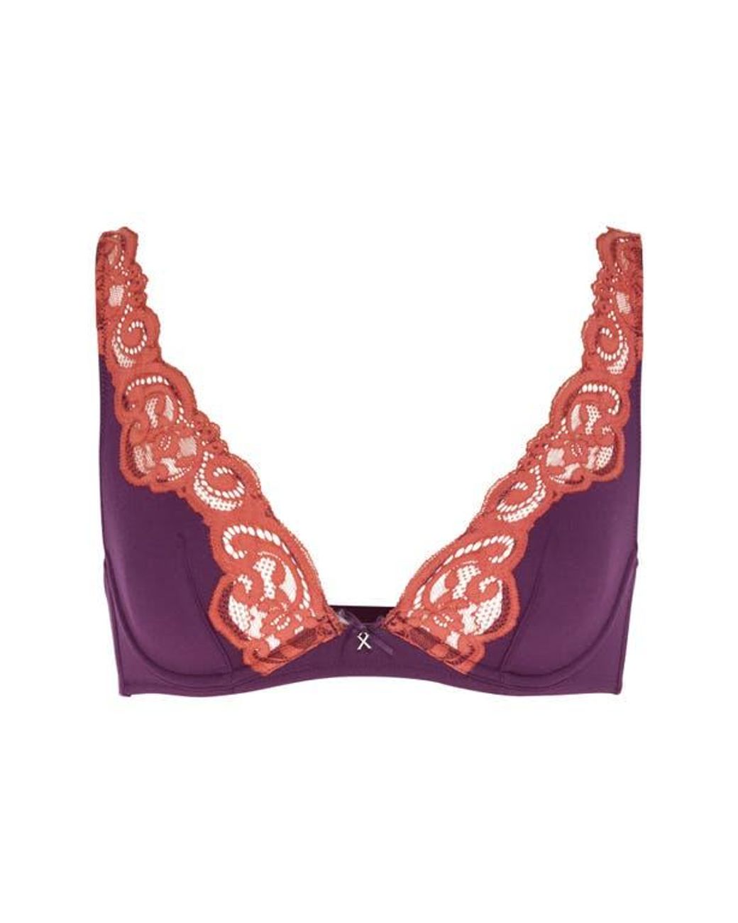 Savage x Fenty Swirly Girly Unlined Plunge Bra | Lyst