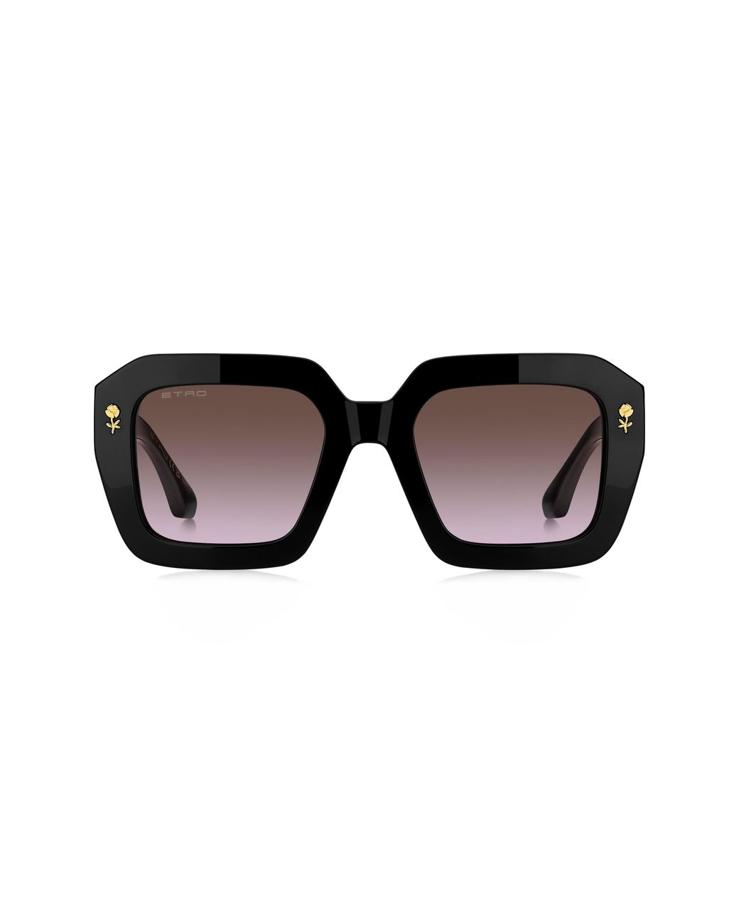 Etro Black 52Mm Gradient Rectangular Sunglasses