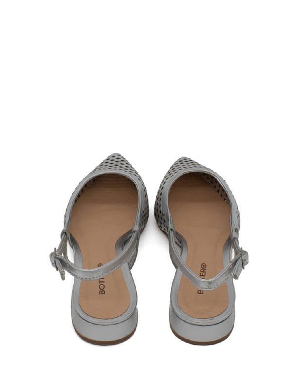 BOTTER Metallic Botalessandra Slingback Pointed Toe Pump