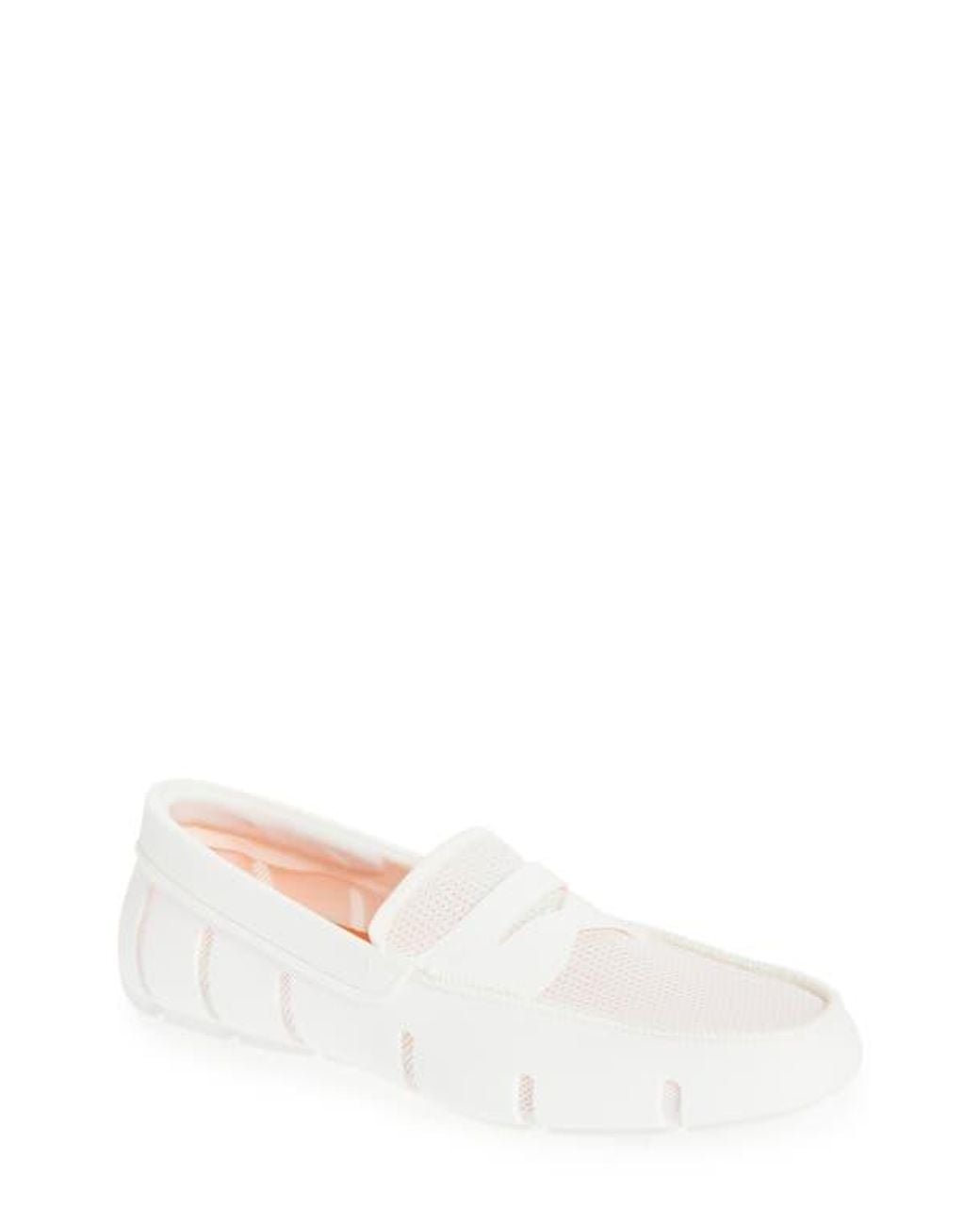 Swims White Penny Loafer for men