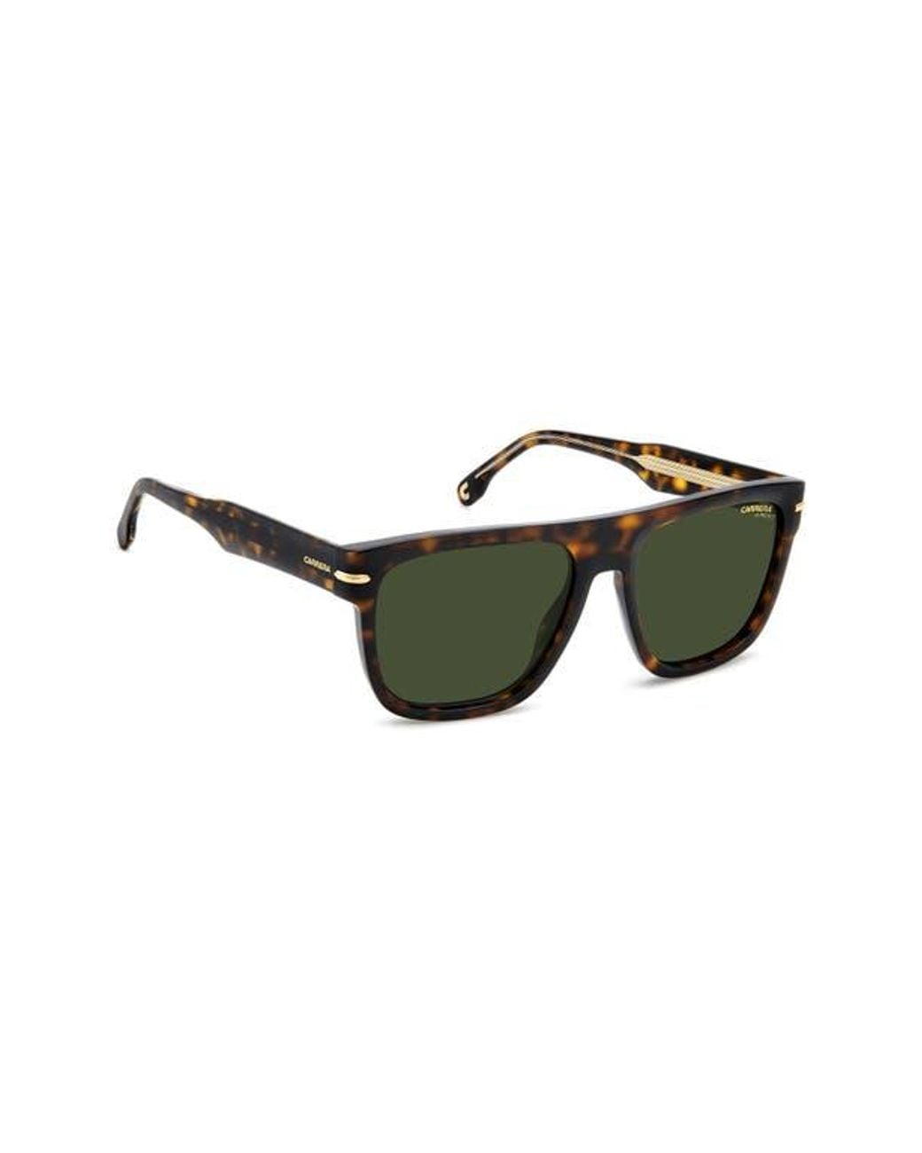 Carrera Green 57Mm Rectangular Sunglasses for men