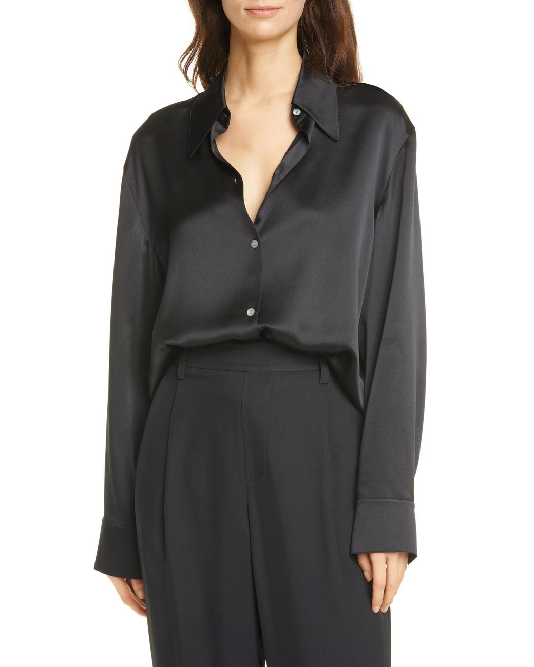 vince shaped collar shirt