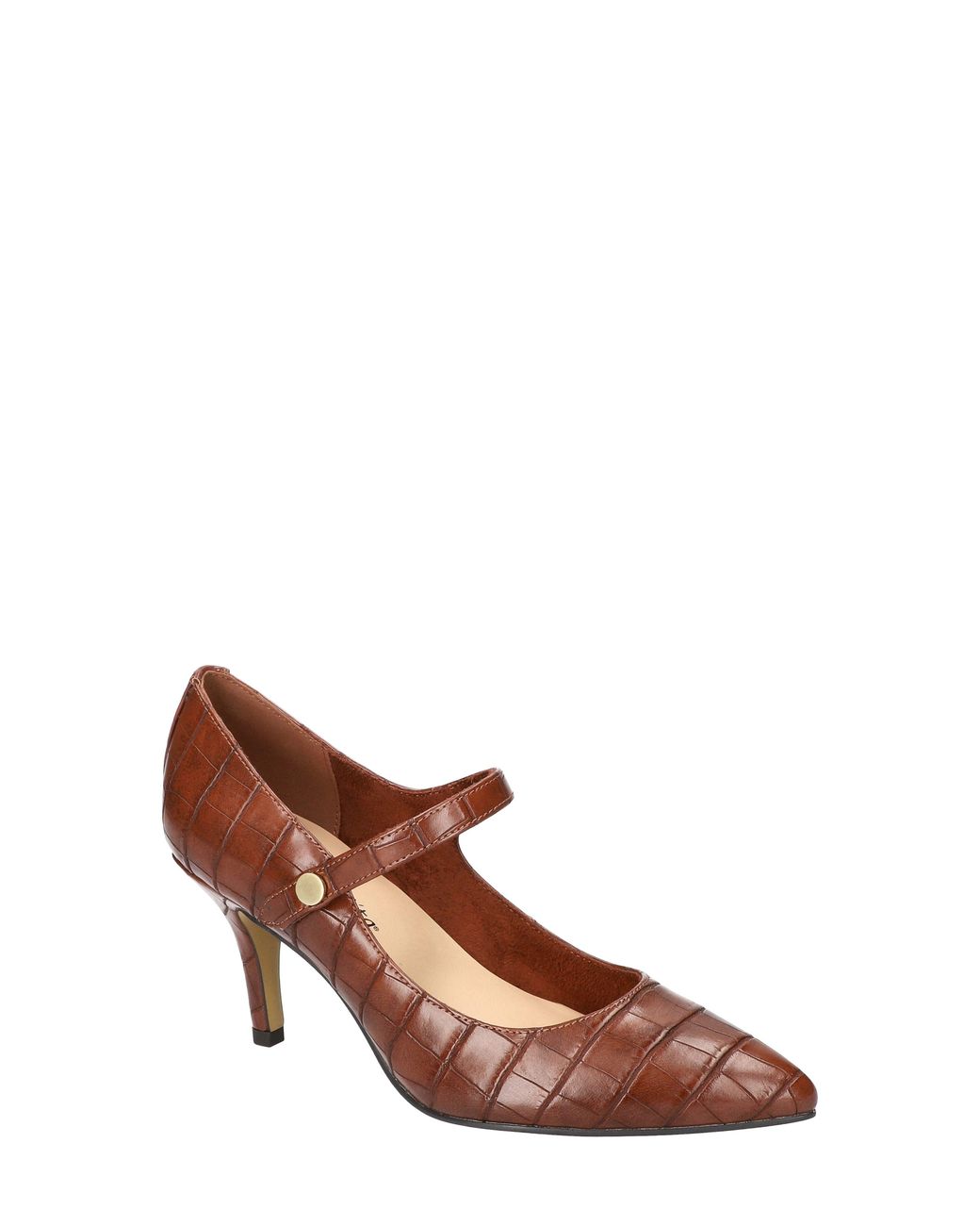 Bella Vita Brown Lainey Pointed Toe Pump