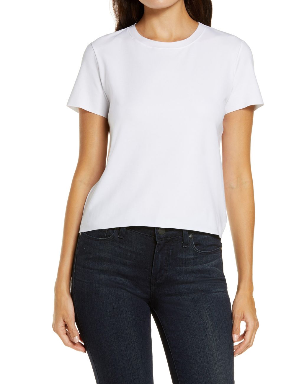 Commando White Essential Crewneck Tee
