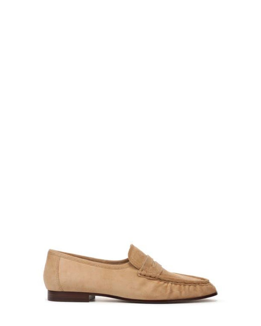 Sam Edelman Brown Lizbeth Moc Toe Loafer