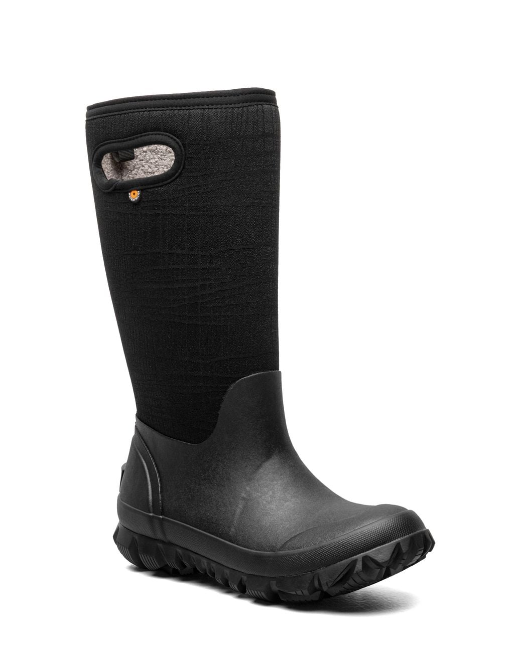 Bogs Black Whiteout Waterproof Boot