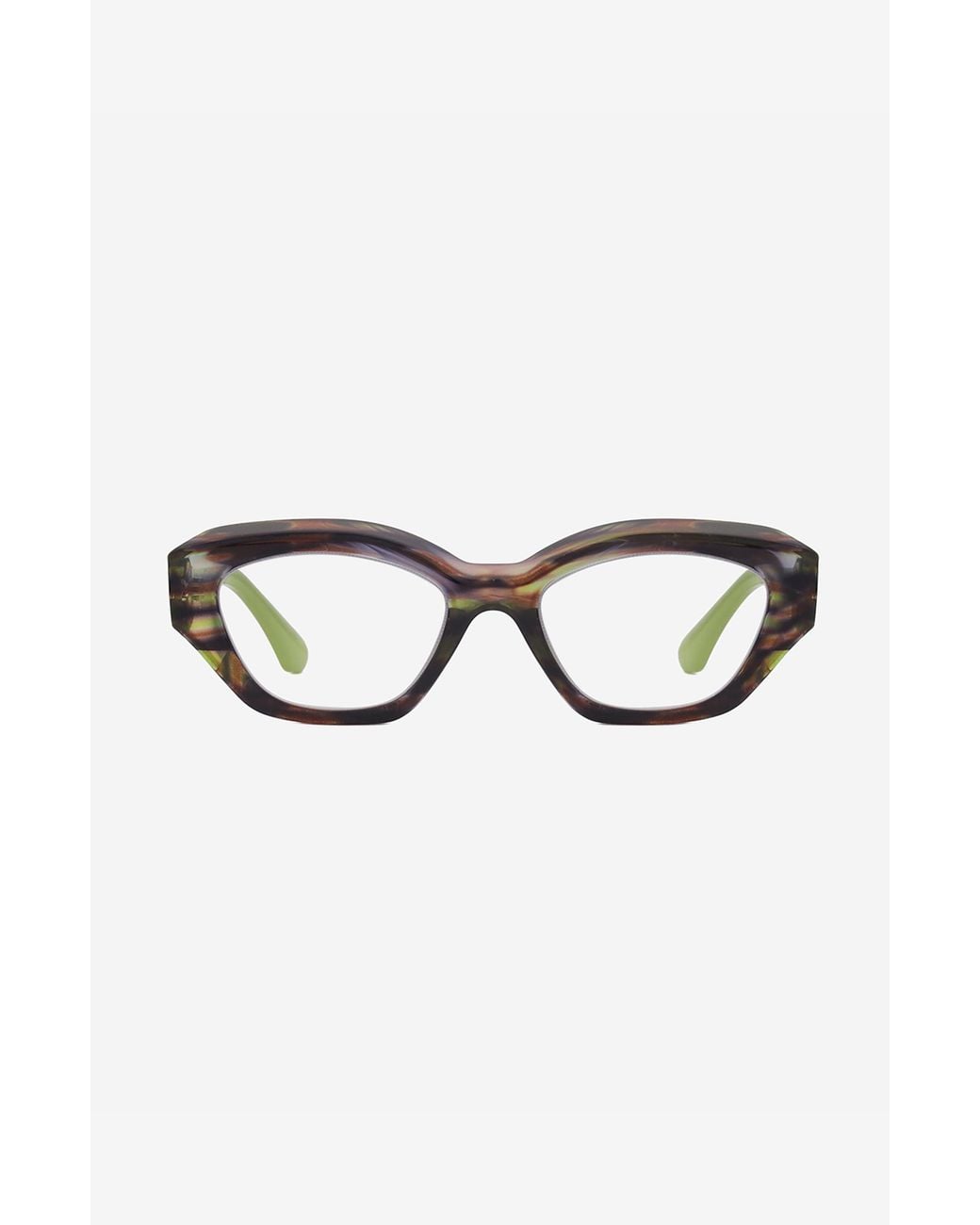 Reality Eyewear Brown Christie Reader Glasses