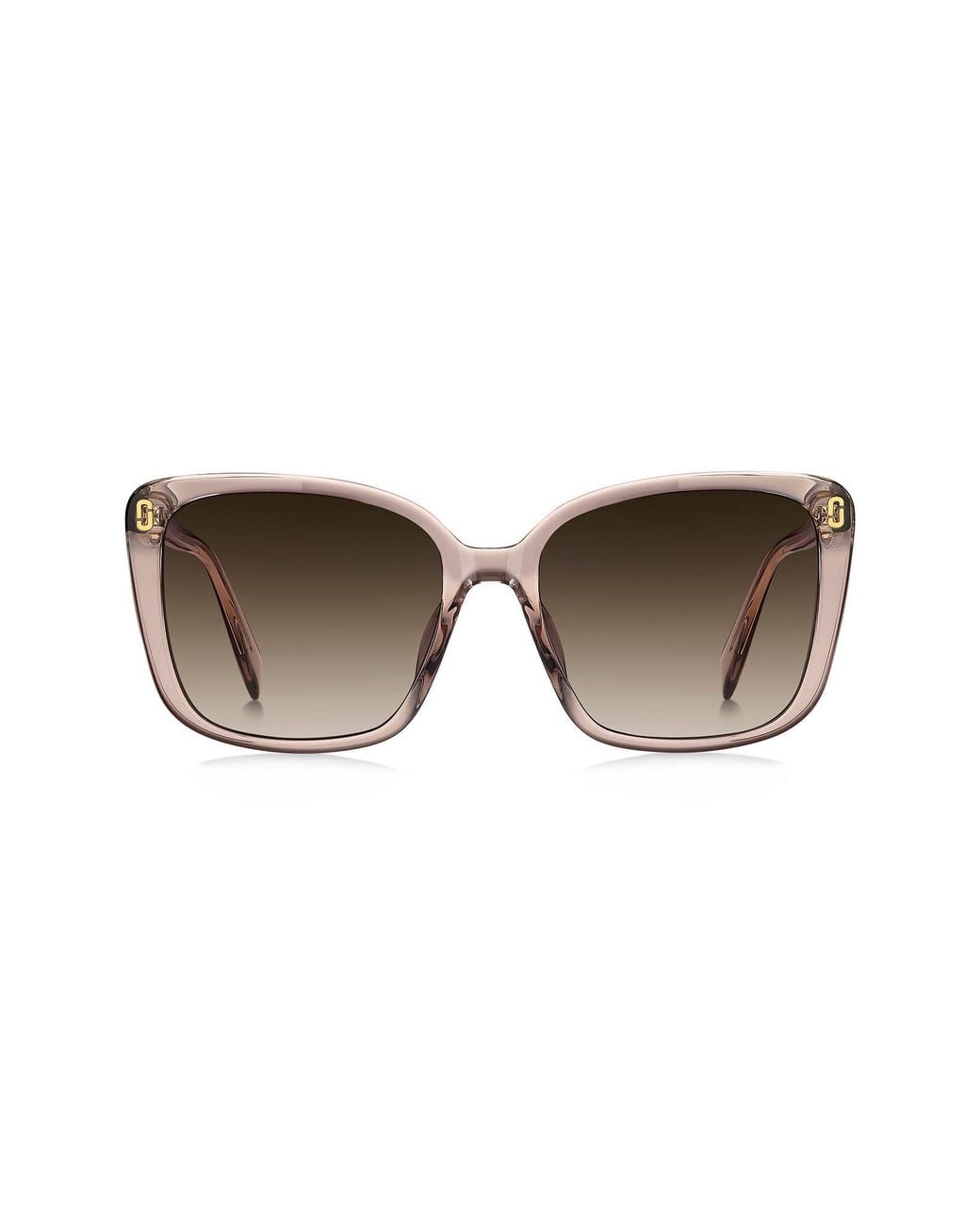 Marc Jacobs Brown 56Mm Gradient Butterfly Sunglasses