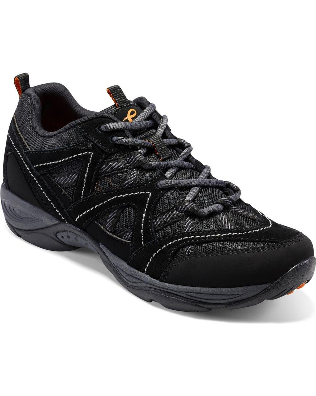 Easy Spirit Black Exploremap Sneaker