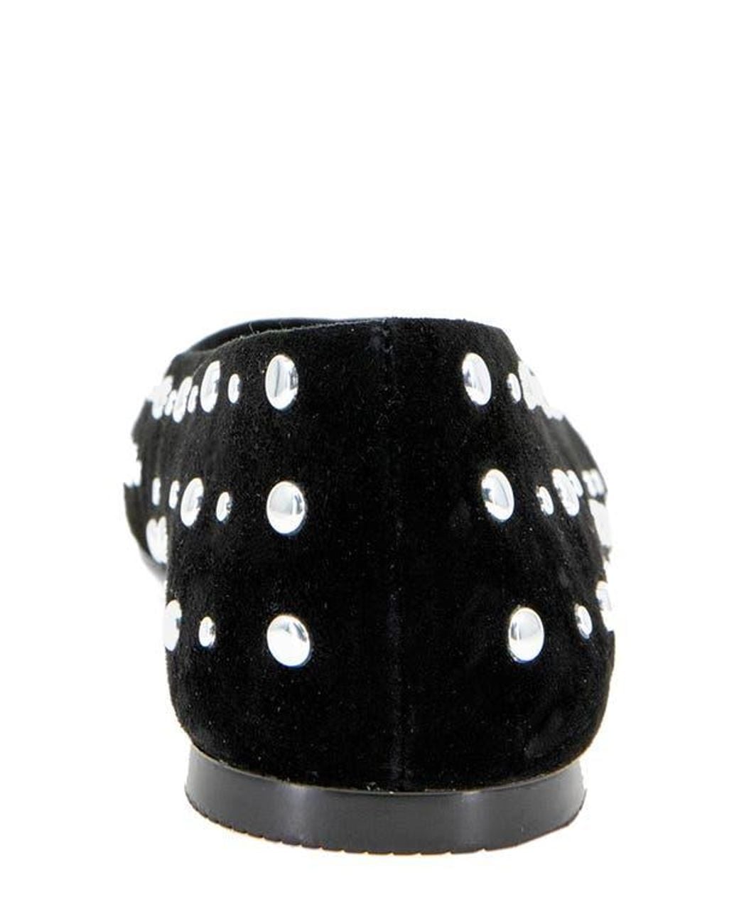 Splendid Black Latouche Stud Flat