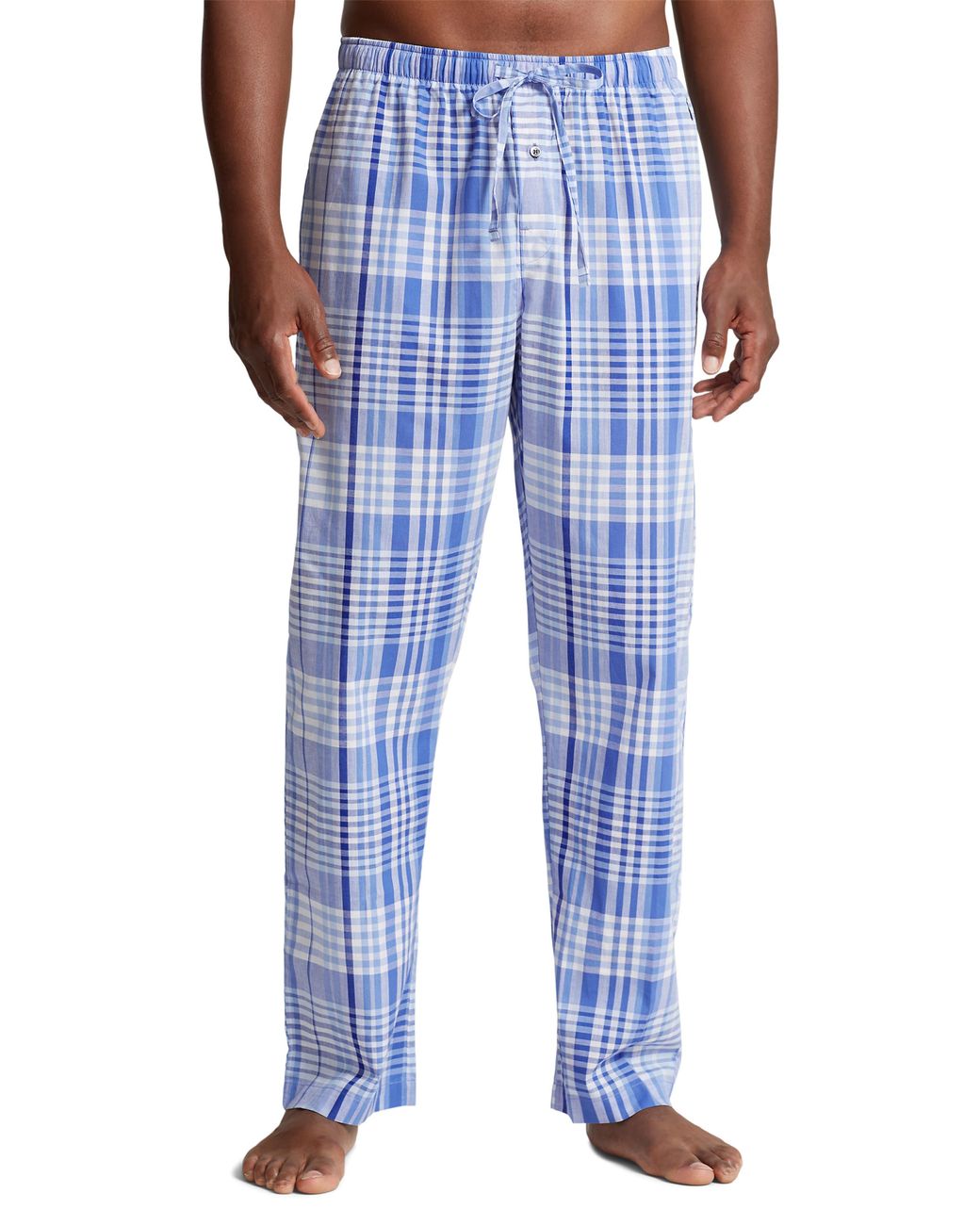 Polo Ralph Lauren Plaid Pajama Pants in Blue for Men | Lyst