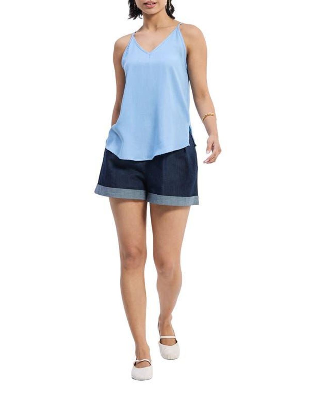 REISTOR Blue Endless Sunday Top