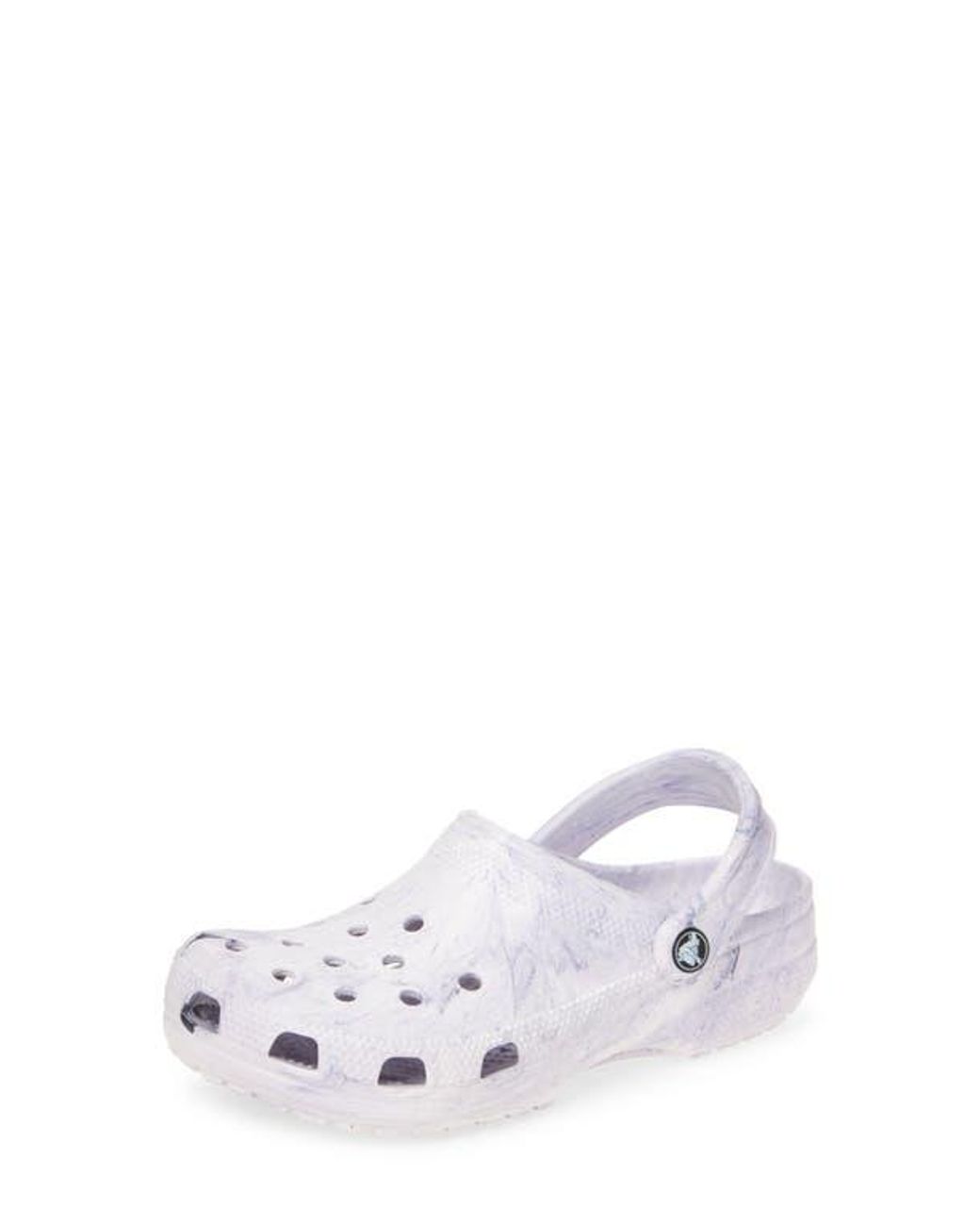 CROCSTM White Classic Marbled Clog