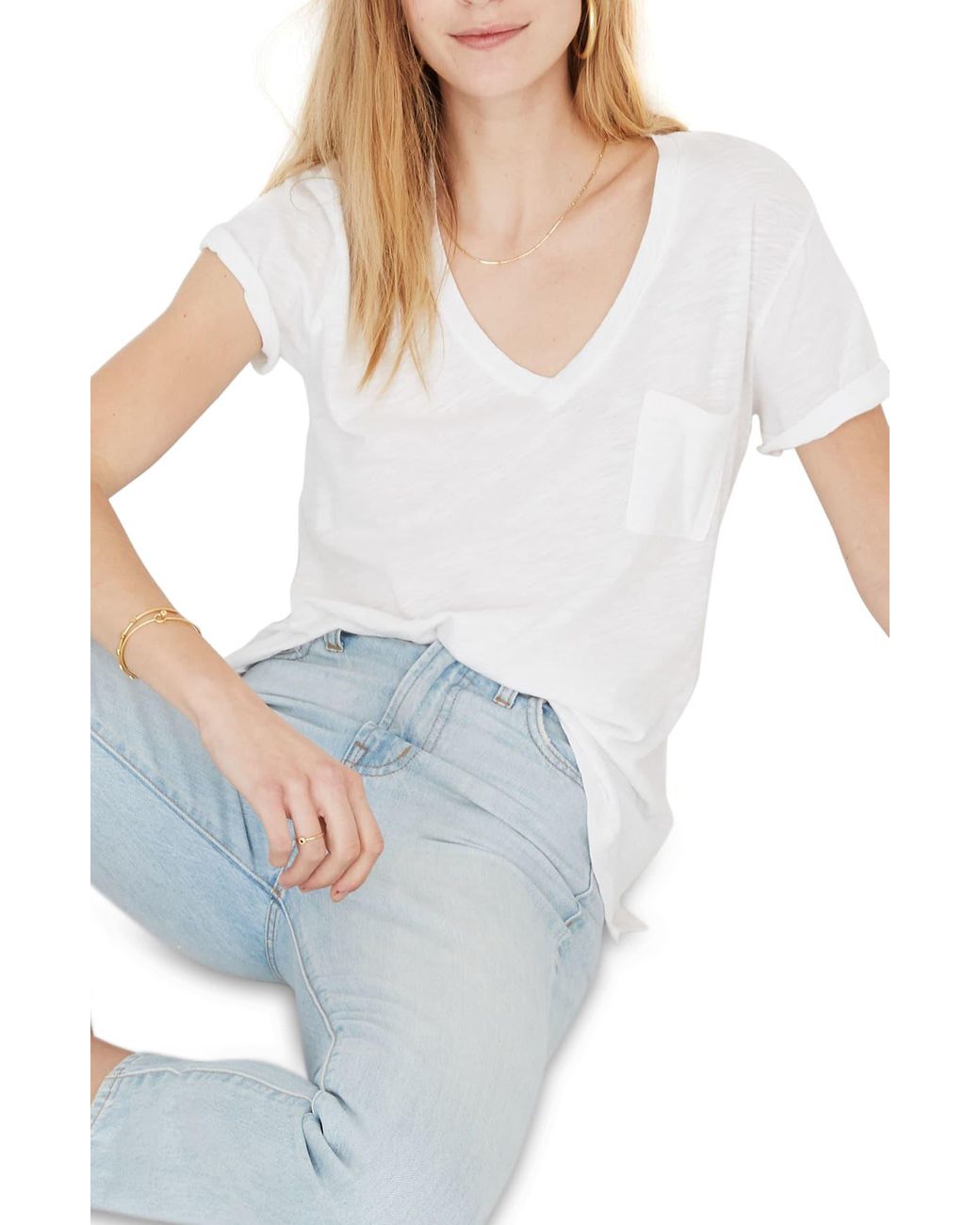 madewell white shirts