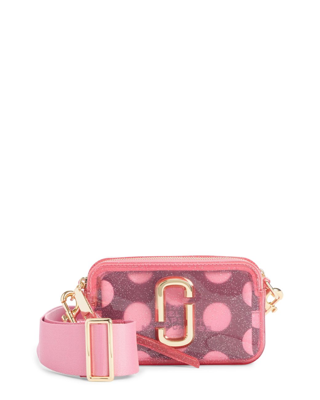 Marc Jacobs Marc Jacobs The Jelly Glitter Snapshot Crossbody Bag in