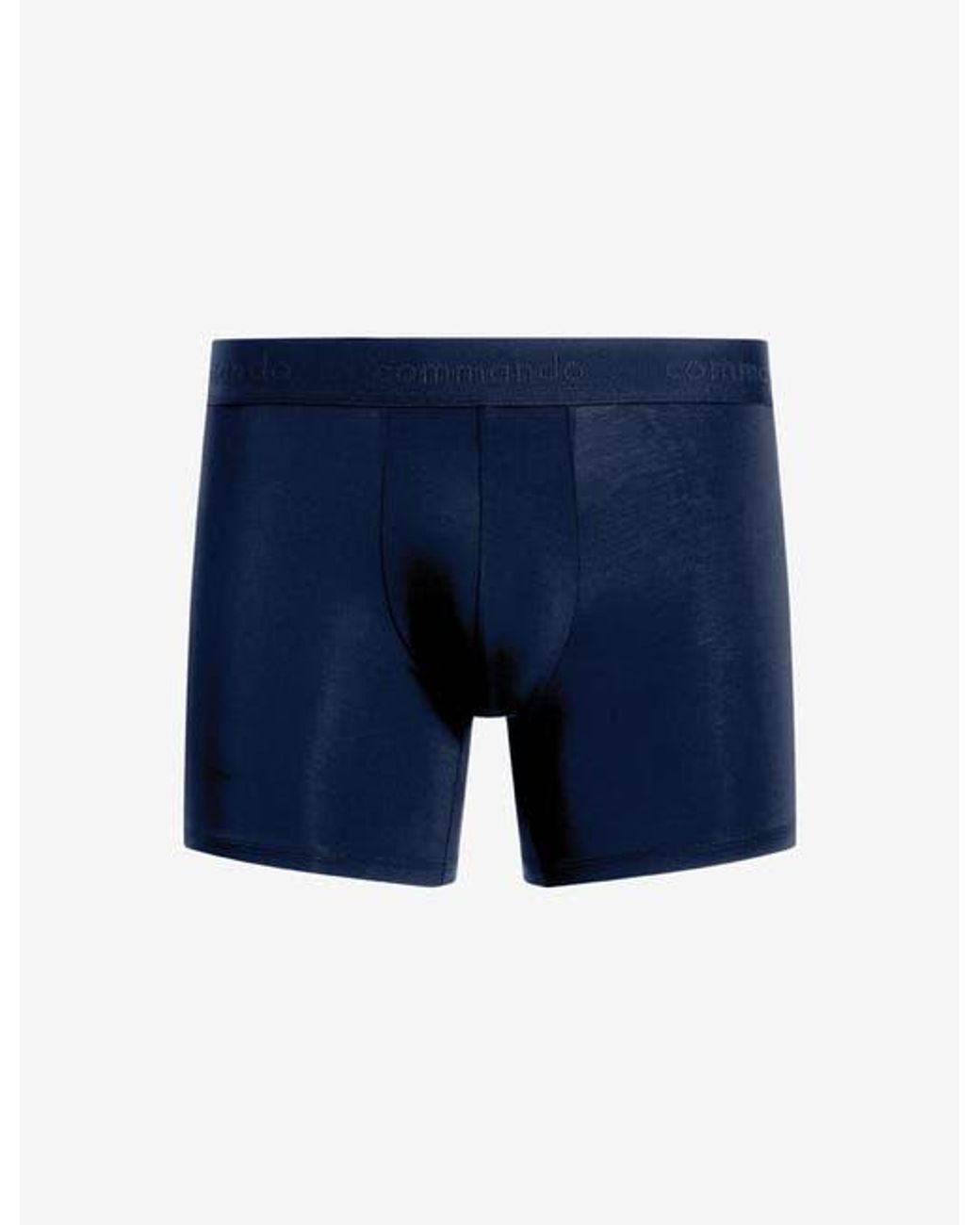 Commando Blue Essential Modal Modern Fit Boxer Brief for men