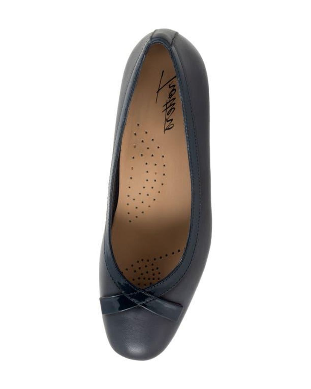 Trotters Blue Devin Pump