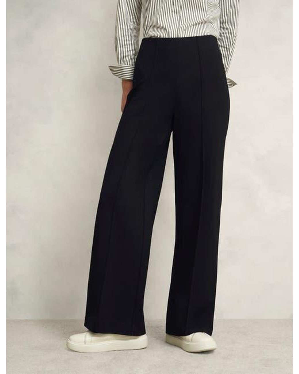 Hobbs Blue Prim Trouser