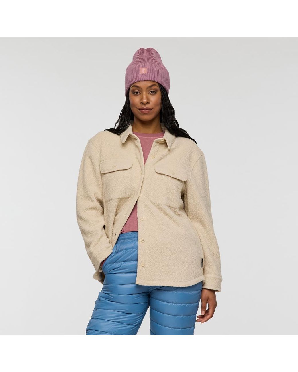 COTOPAXI Blue Cameta Shacket