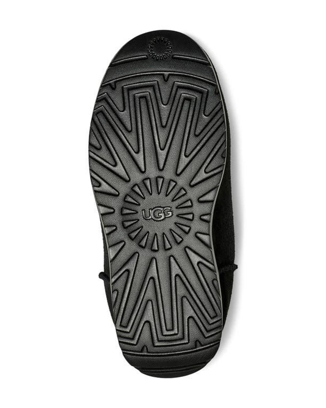 UGG Pumped Slide Slipper in Black | Lyst