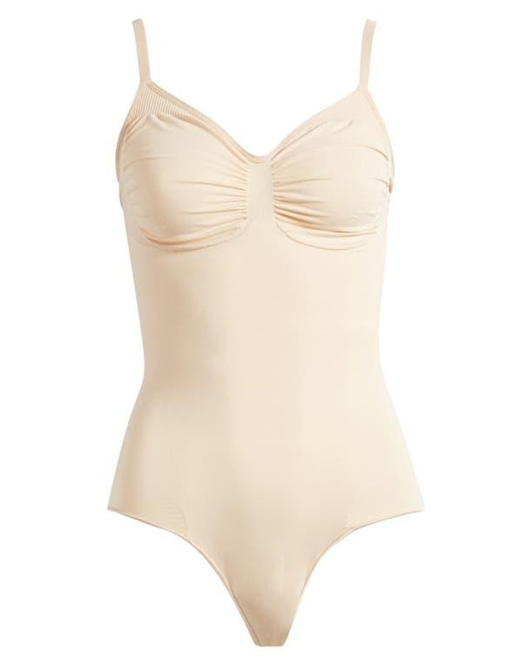 skims-seamless-sculpt-brief-bodysuit-in-natural-lyst