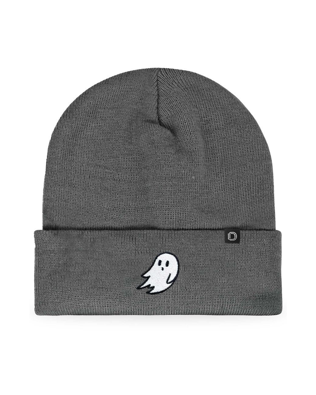 Alix Black Ghost Beanie for men