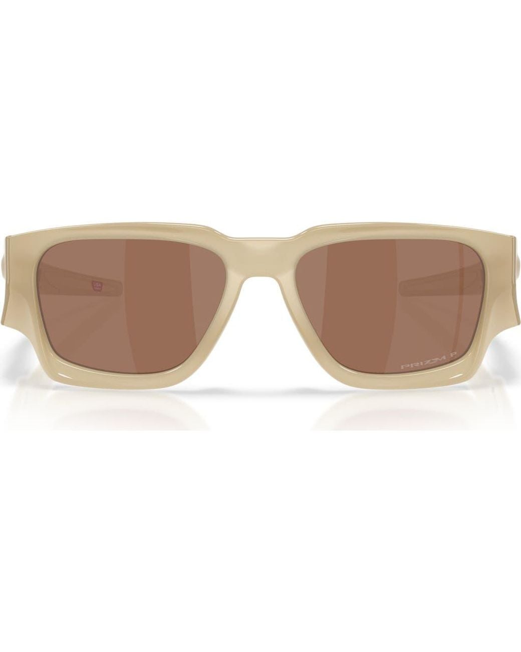 Oakley Brown Instagator 58Mm Polarized Rectangular Sunglasses for men