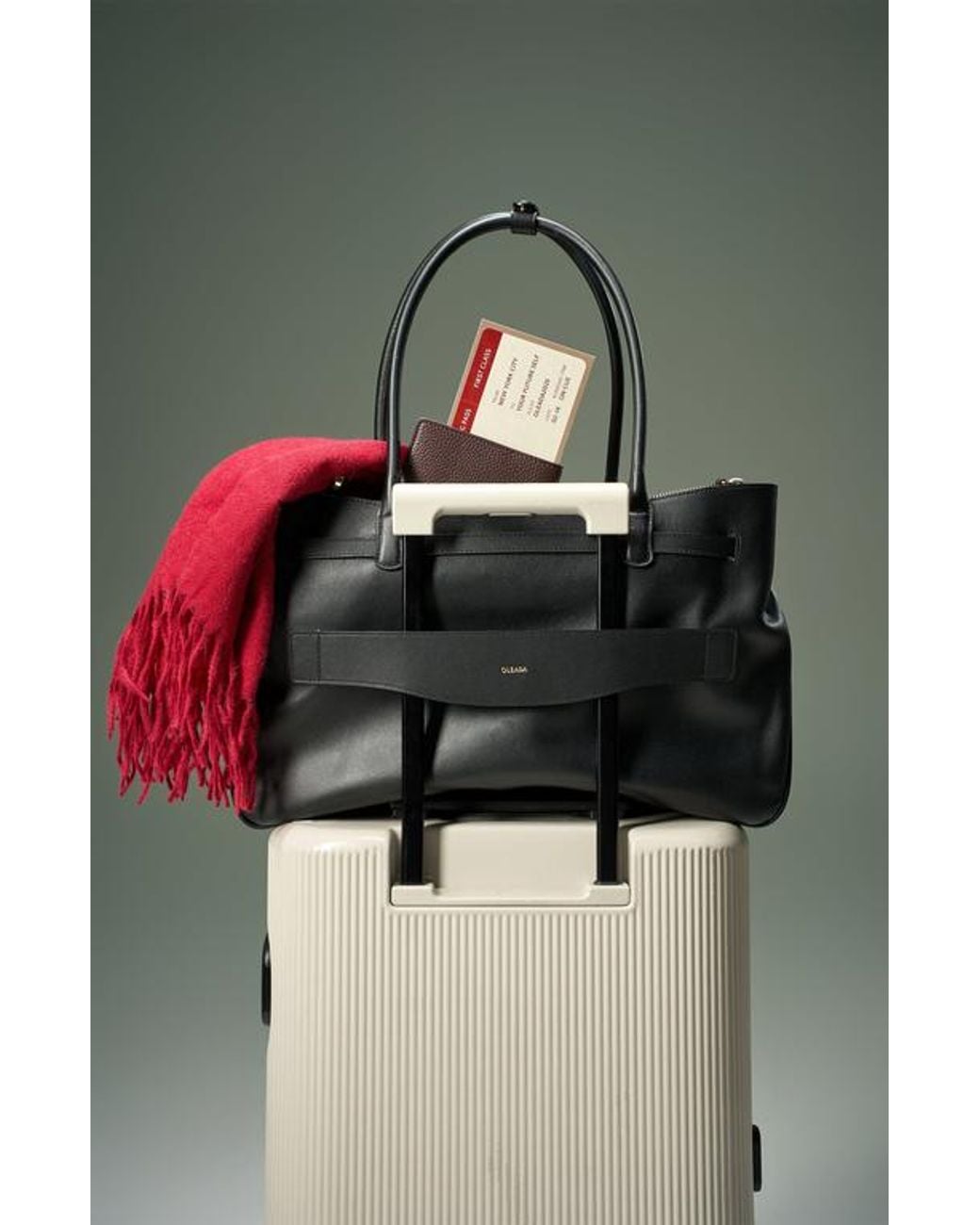 OLEADA Black Marina Tote