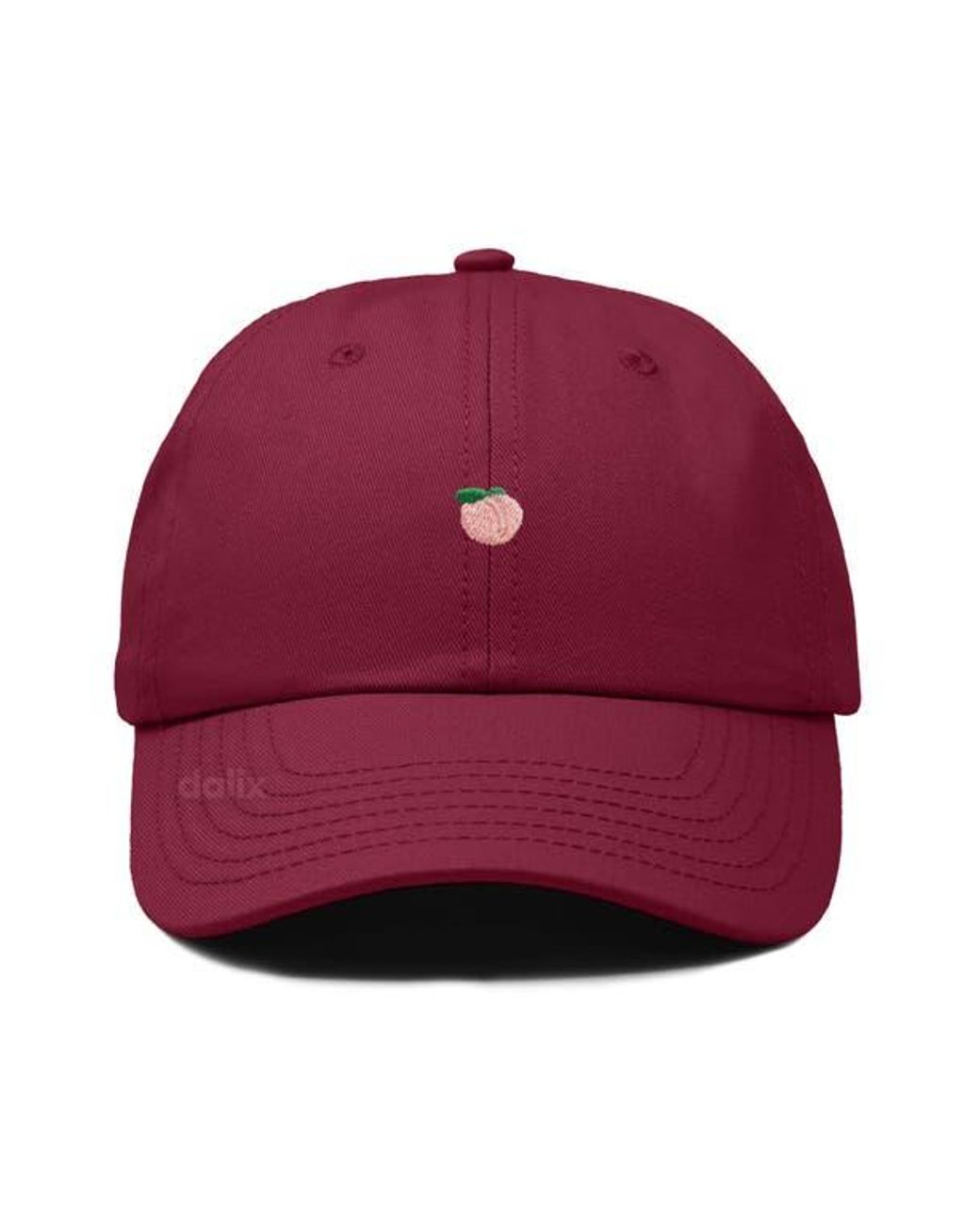 Alix Red Lil Peach Dad Cap