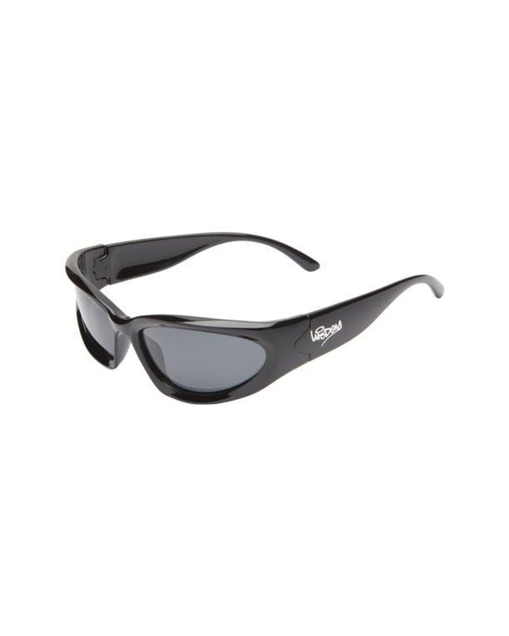 Wisdom Black Frame 5 Rectangular Sunglasses