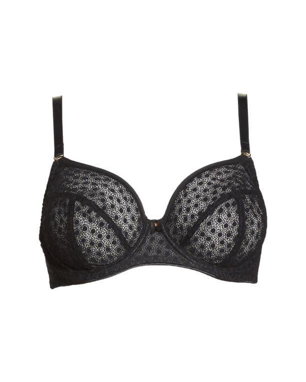 Freya Black Starlight Hero Underwire Side Support Bra
