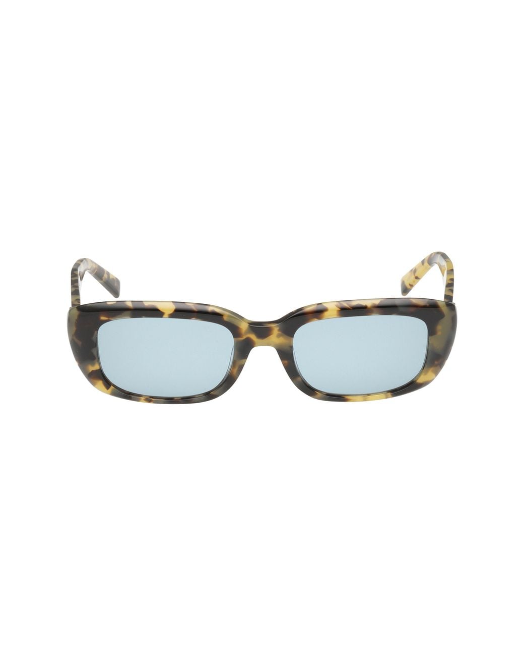 Abercrombie & Fitch Blue 52Mm Rectangular Sunglasses