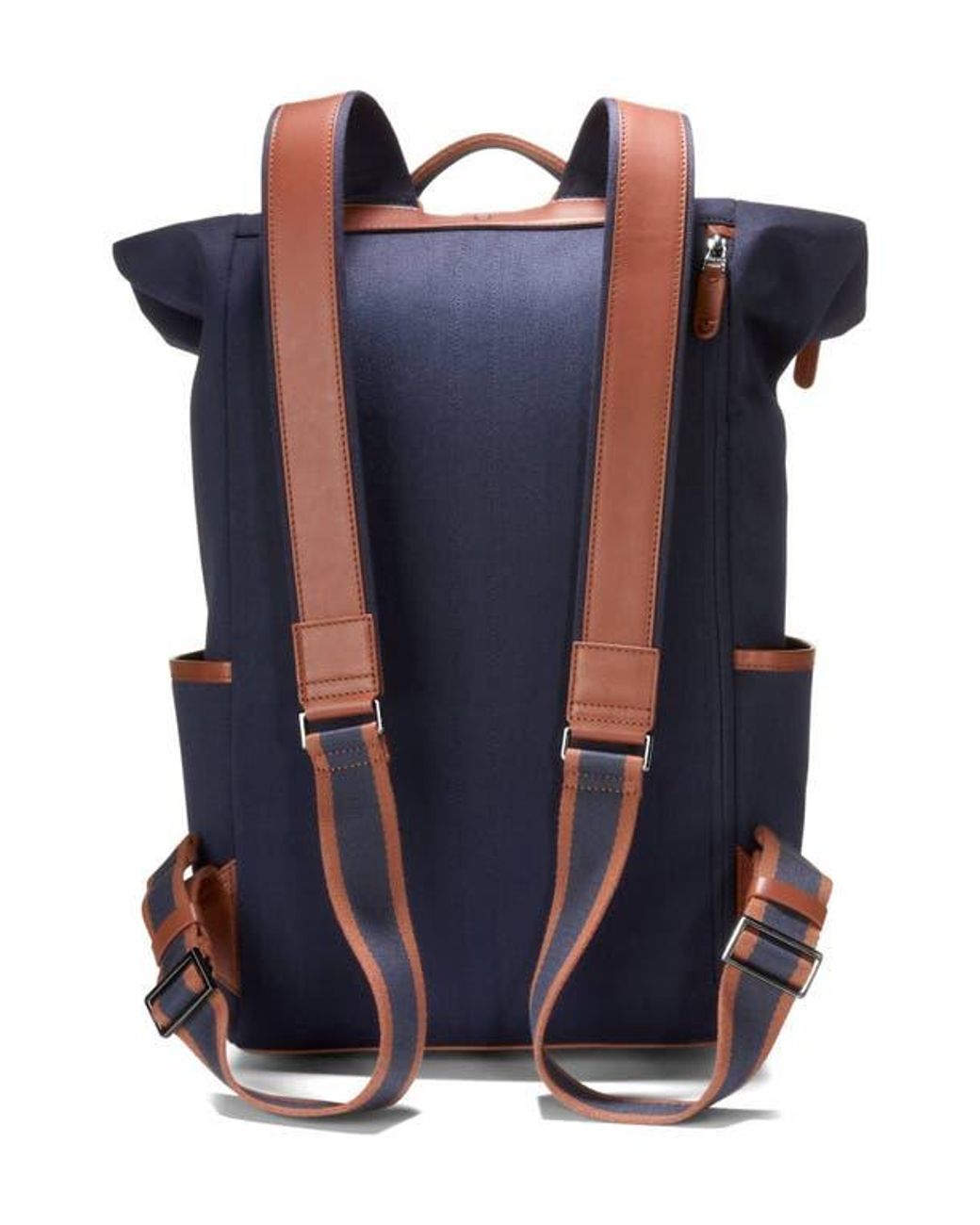 Cole Haan Judson Brushed Twill Backpack in Blue | Lyst