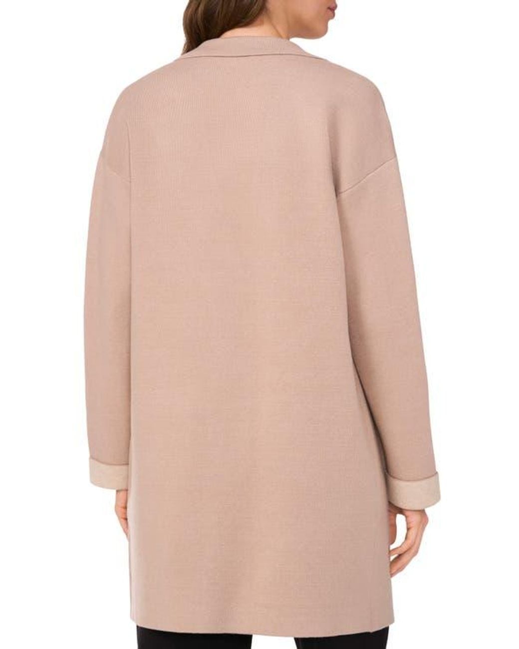 Halogen® Multicolor Open Front Coat