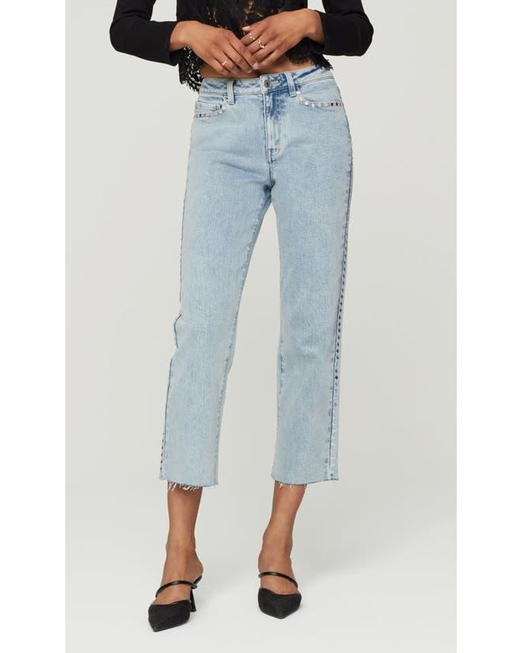 Generation Love Blue Han Stud Jeans