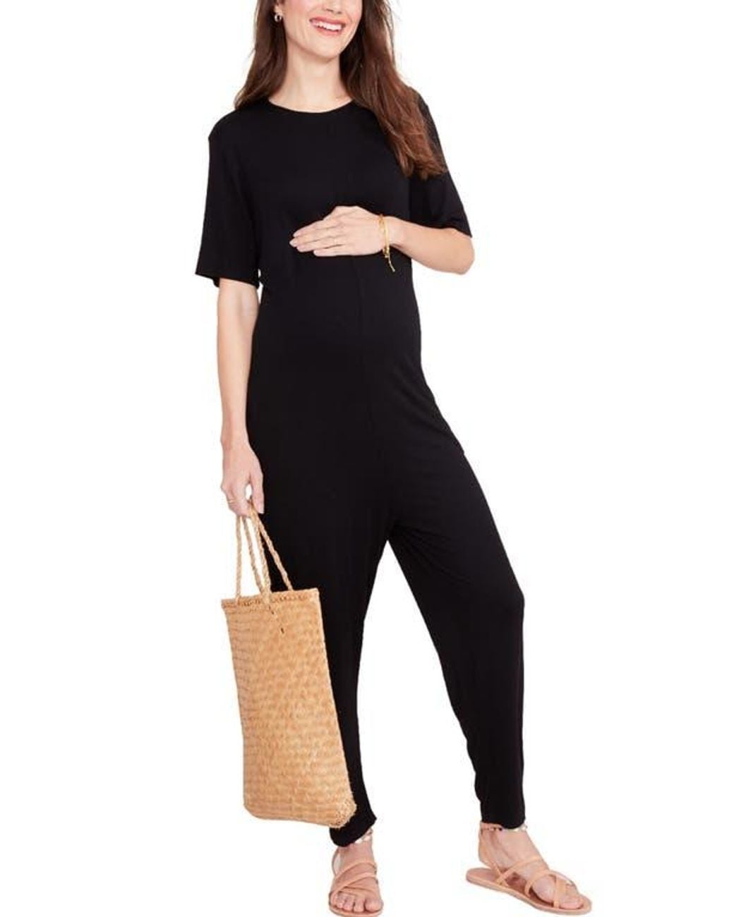 Hatch Collection Black The Walkabout Jumper