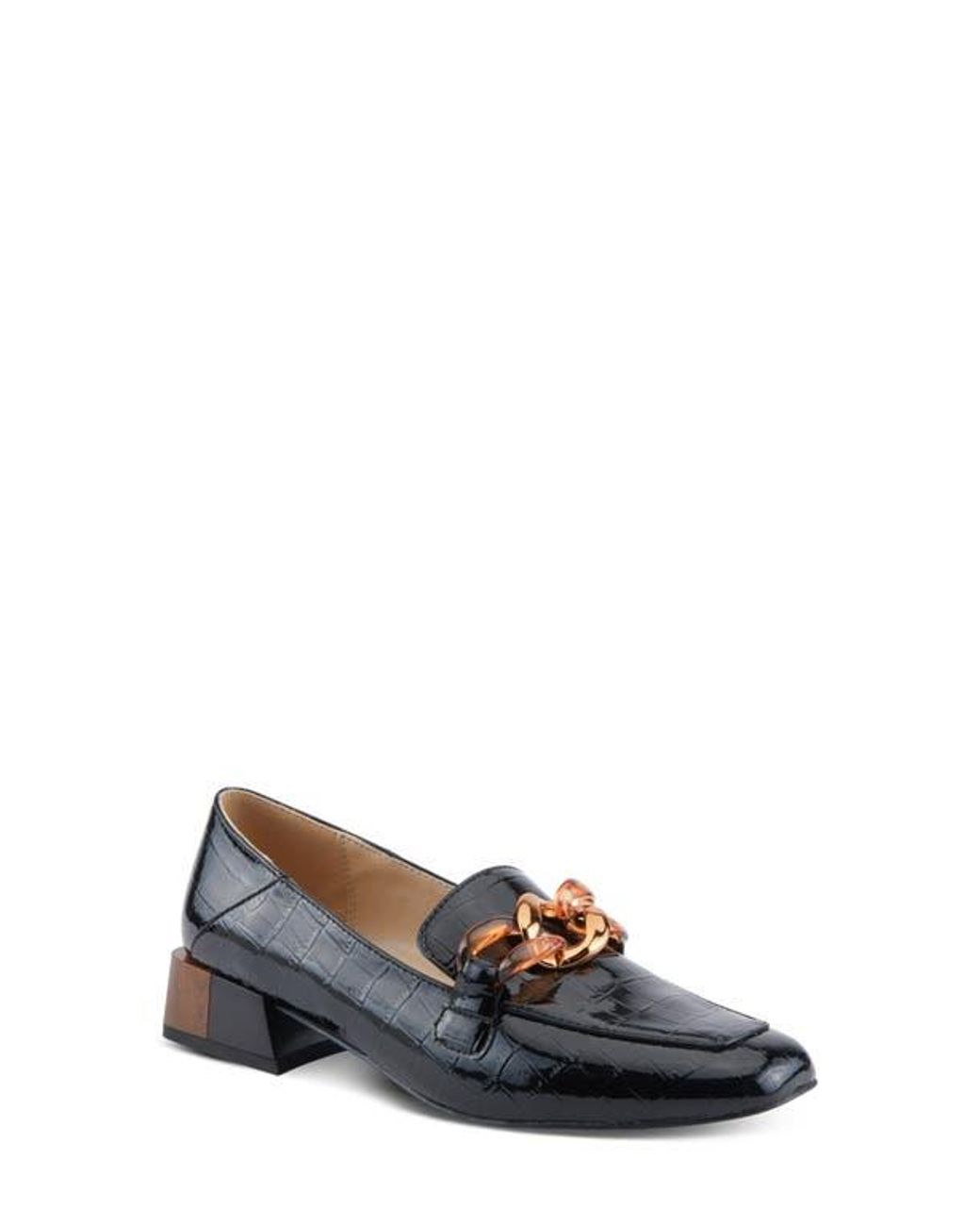 AZURA BY SPRING STEP White Baldwin Loafer Pump
