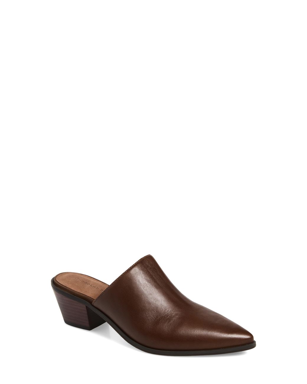 Chocolat Blu Brown Cellia Pointed Toe Mule