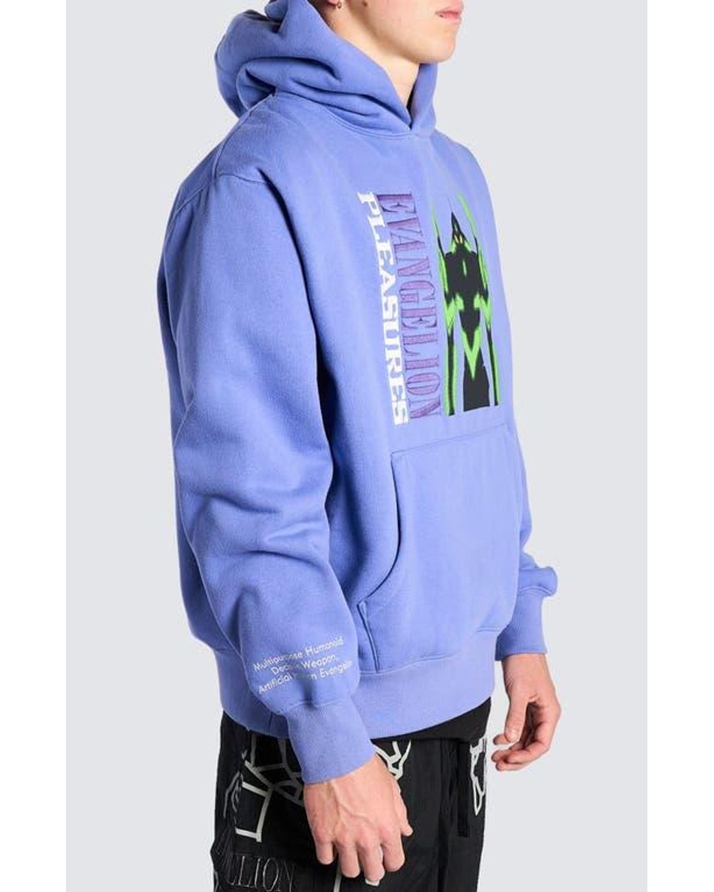 Pleasures X Neon Genesis Evangelion Hoodie in Blue for Men Lyst